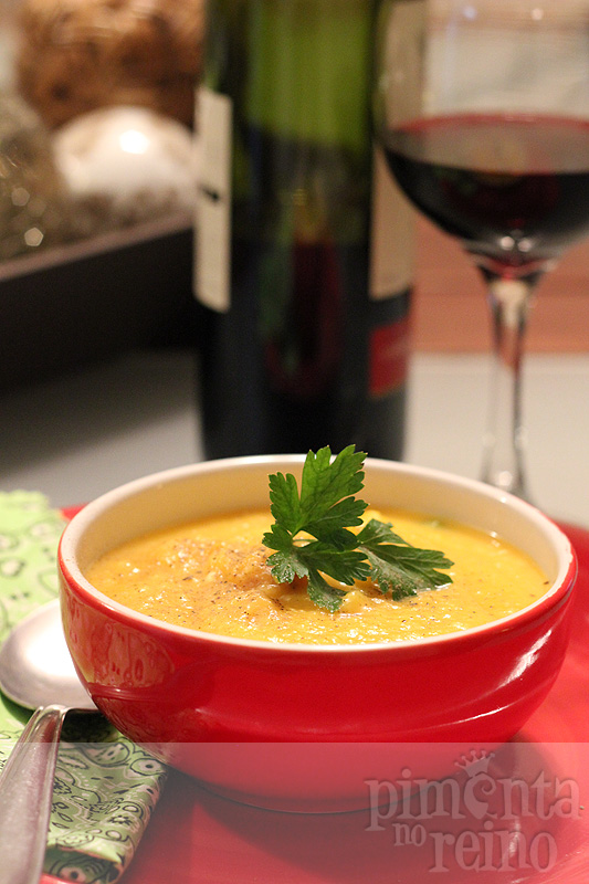 Emagreça com esta deliciosa sopa de abóbora com gengibre