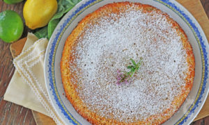 bolo de amendoas e limao siciliano
