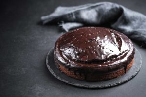 bolo de chocolate