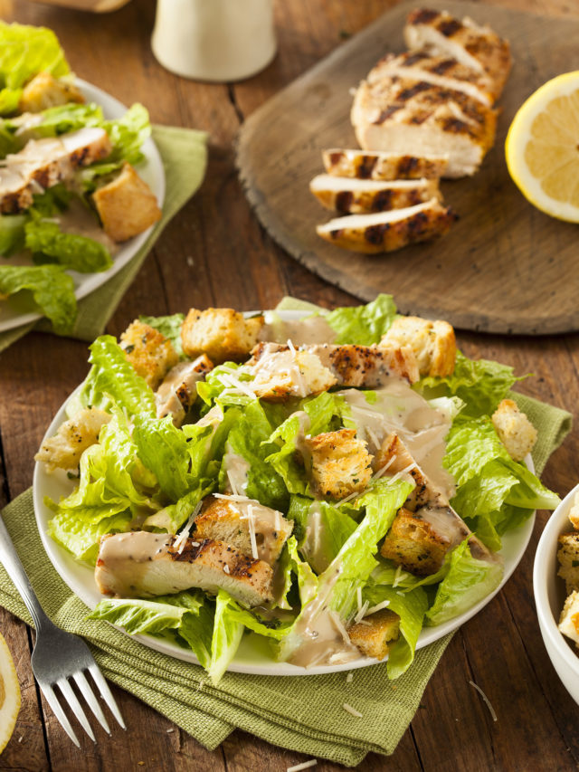 Como fazer Caesar Salad
