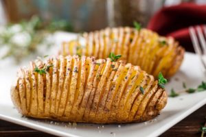 batata hasselback