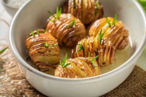 batata hasselback