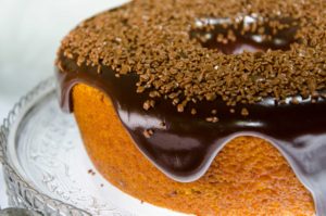 calda de chocolate