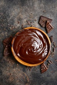 calda de chocolate
