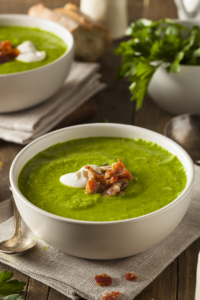 sopa de brocolis