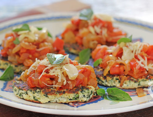 receita de oanqueca de ricota e espinafre